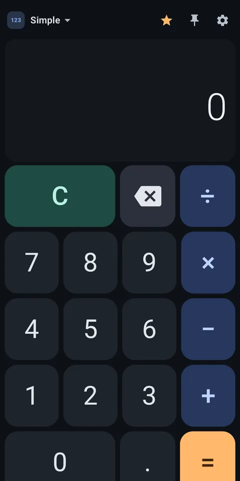 Simple calculator
