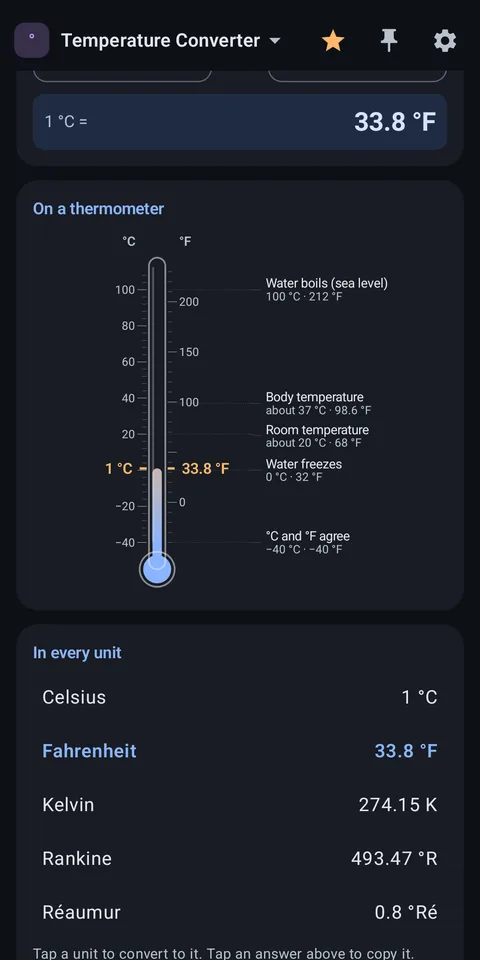 Temperature converter